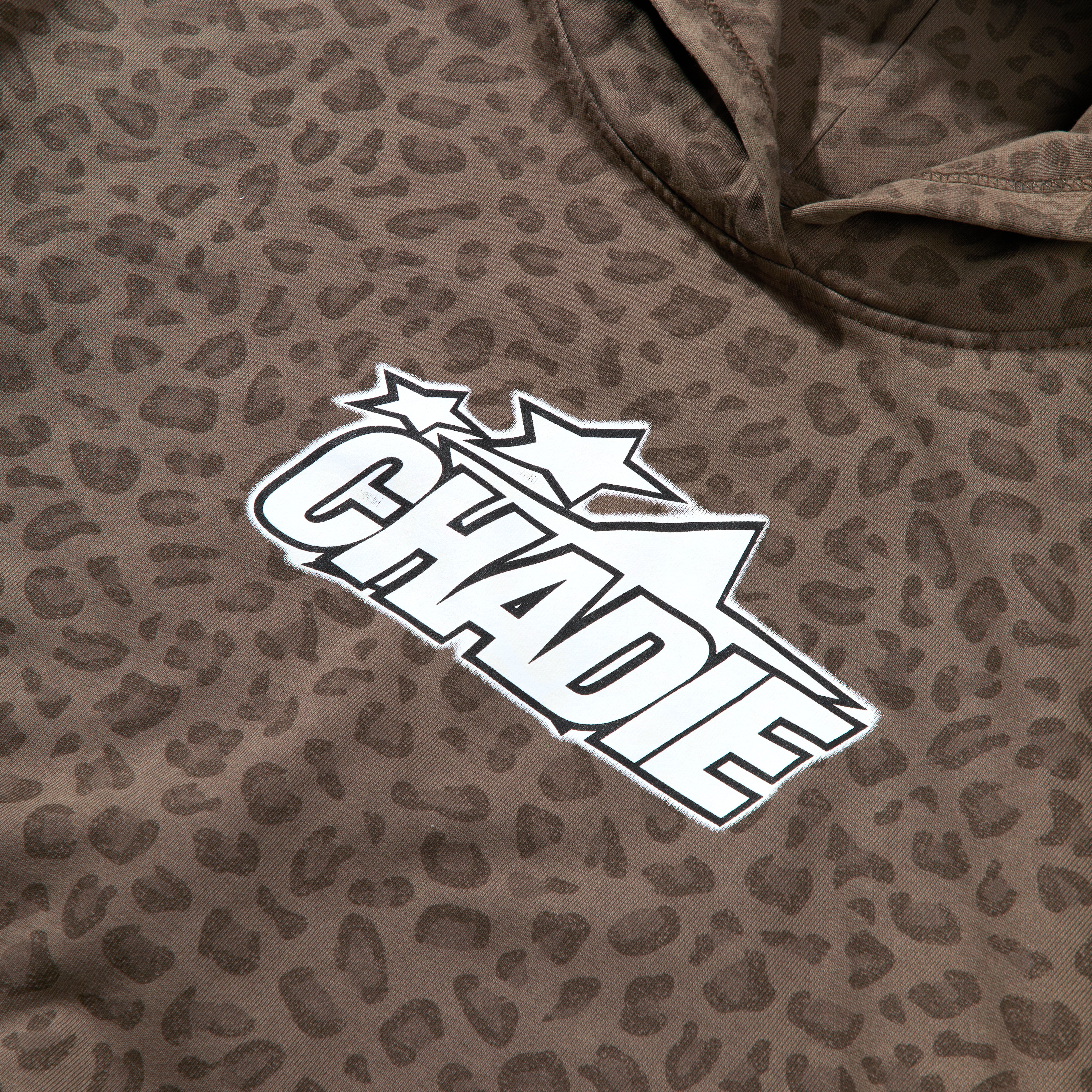 Blur Stars Hoodie - Leopard