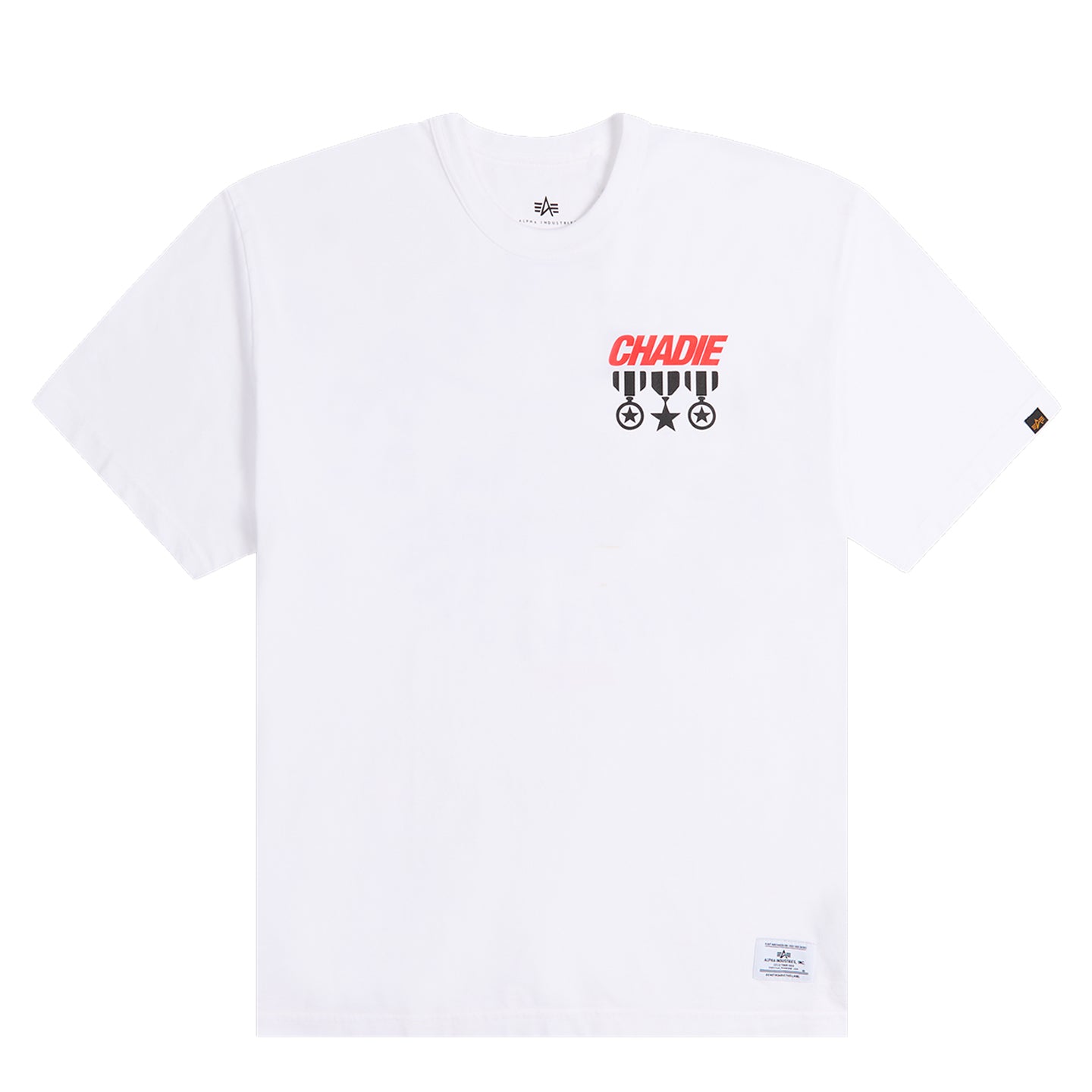 Alpha Chopper Tee - White