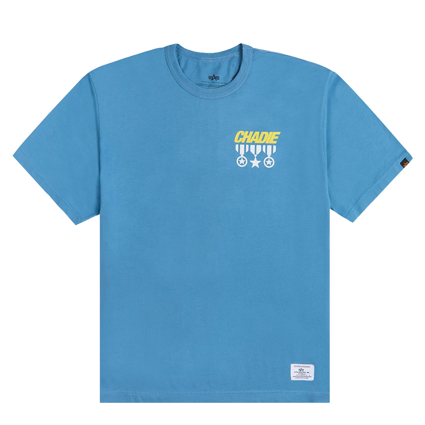 Alpha Chopper Tee - Sky Blue